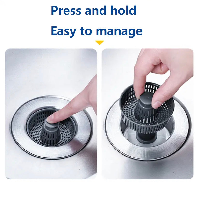 Kitchen Sink Strainer with Stopper