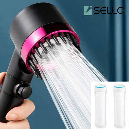 Filtered Supercharged Shower Head Showerhead