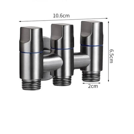 One in Three out Angle Valve Dispenser Faucet