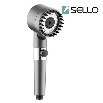 High Pressure 3-Setting Handheld filtration brush Shower head