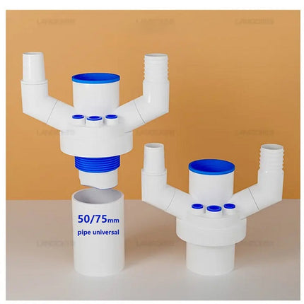 Kitchen Water Tee Joint Multi-function Deodorant and Overflow Filter Water Purifier Drainage