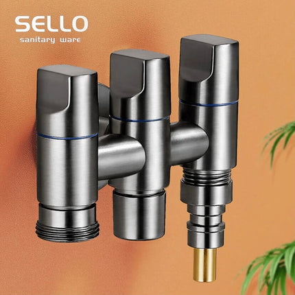 One in Three out Angle Valve Dispenser Faucet