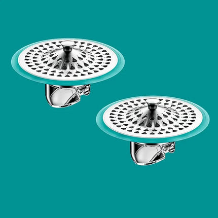 SELLO Drain Hair Catcher Bathtub Shower Drain Hair Trap Strainer Stainless Steel Drain Protector