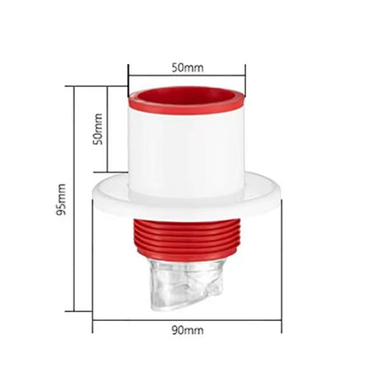 Conector tapón antiolor drenaje desodorante